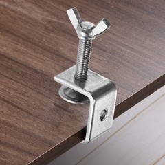 2pcs 304 Stainless Steel C Clamps 1.18″ (30mm) Wide Jaw Opening Wood Clamps