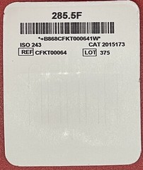 Abrasive Technology Two Striper FG #285.5 Football Fine Grit Diamond Burs 5/Pk