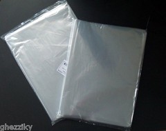 CLEAR POLY BAGS Large Plastic Packaging Open Flat Packing 25 50 100 12 14 18 20