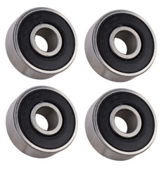 (4 Each) R4A-2RS Sealed Radial Ball Bearing 1/4 ID X 3/4 OD X 9/32 Wide SpinCo