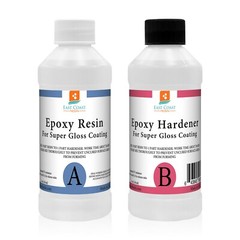 EPOXY RESIN 8 oz Kit for Super Gloss Coating and Table Tops