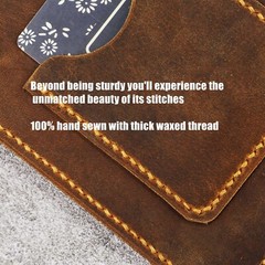 Hand Painted moleskine leather cover personalized with pen loop