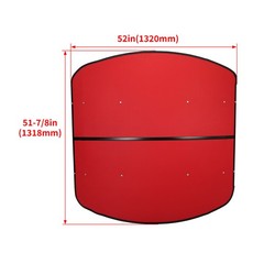 Tuff Top Tractor Canopy For ROPS 52″ X 52″ – Red