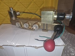 FREE SHIPPING. VGK-4523-20C-D012 Air Bottom Dumps pneumatic Valve 3 way position