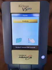 ABAXIS ZOETIS VSPRO VETERINARY COAGULATION BLOOD ANALYZER PT APTT FIBRINOGEN