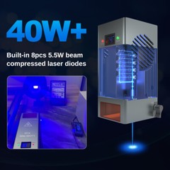 LASERTREE Optical Power 20W 30W 40W 60W Laser Head Cutting Engraver Module Tools