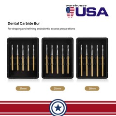 Endodoncia dental Endo-Z Tungsten Carbide Bur FG Round Bur Alta velocidad AZDENT