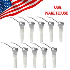 1-5Pcs Dental Triple Syringe 3 Way Air Water Spray Handpiece w/ Nozzles Tips USA