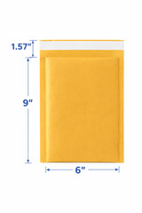 Kraft Bubble Mailers Padded Envelope Shipping Bags Seal Any Size 25/50/100/300