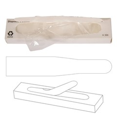 500pcs Dental isolation Sleeve Cover for Woodpecker Iled Curing Light Head 10″
