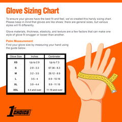1st Choice Premium Orange Nitrile Disposable Gloves, 6 Mil, Case of 1000