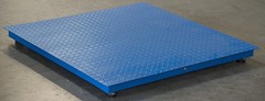 Prime Scales 60×60 Floor Scale 10000 lb Pallet Scale w/ Ramp Calib. Certificate