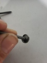 2 POUNDS VINTAGE LEAD HEAD RING SHANK 1-3/4″ METAL ROOFING NAILS 2LB Aprox 175pc