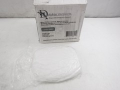 1000 Pack Dolphin Products 21″ White Polypropylene Non Woven Bouffant Caps 30