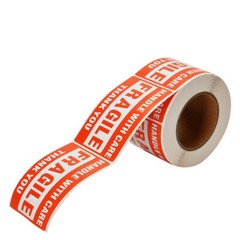 3″ X 5″ 500 Fragile Stickers Handle With Care Warning Mailing Shipping Labels US