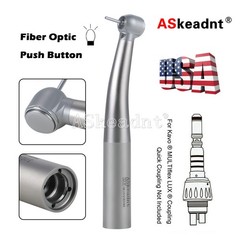 Dental Fiber Optic LED High Speed Ceramic Handpiece fit KAV MULTIflex Coupler po