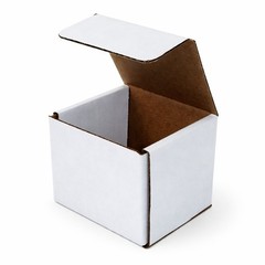 50 – 4x3x2 White Corrugated Shipping Mailer Packing Box Boxes