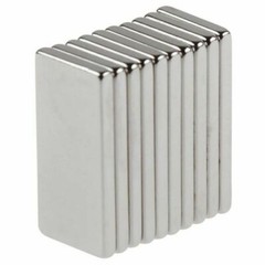 50PCS N52 Neodymium Block Magnet Strong Rare Earth Magnets 20*10*2mm Rectangle