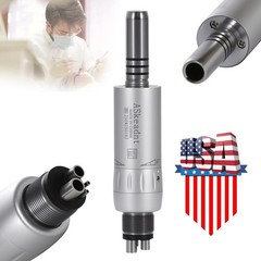 ASKEADNT Dental Inner Water Spray Low Speed Handpiece Contra Angle Air Motor 4H