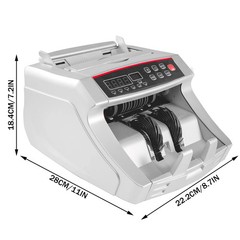 SucceBuy 1000Pcs/Min Money Counter Business Cash Register Euros Bills Fake