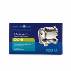 20Pcs Dental Self-ligating Orthodontic Brackets Metal Braces Roth/Mbt 022 + Tool