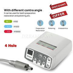 SANDENT Dental Electric Micro Motor Brushless /1:5 LED Contra Angle YBB