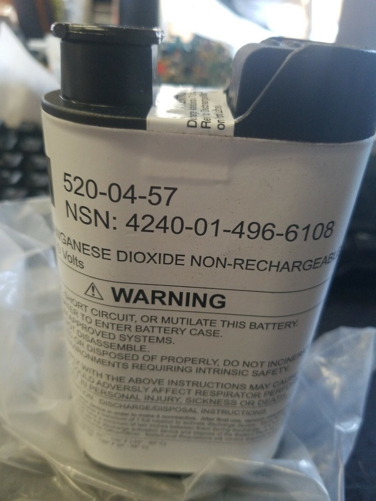 3M 520-04-57R01 LITHIUM MANGANESE DIOXIDE NON-RECHARGEABLE BATTERY Expires 2028