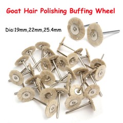 10pcs Dental Polishing Buffing Wheel Brusher 2.35mm Assorted for Rotary Tool
