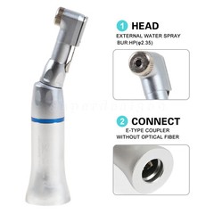 1-10*Dental Contra Angle Low Speed Handpiece Latch Bur fit NSK E-type motors to