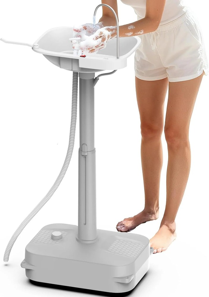 Electric Portable Sink Hand Wash Station – 18L Capacity with USB Port or Battery