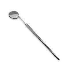 Dental Mirror # 5 Stainless Steel Oral Care Knurled Handle 2 to 20 Pcs Set Kit