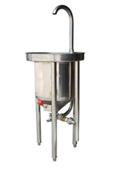 44lbs/20kg Commercial Hydraulic Pressure Rice Washer Kitchen Catering Equipment