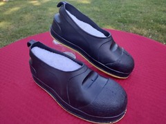 NEW Steel Toe Tingley Workbrutes Unisex PVC Rubber Overshoe Size XSmall