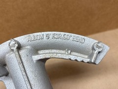GREENLEE 841 Pipe Bender for 3/4″ E.M.T. 1/2″ Rigid Only & CALTERM 1/2” Levels