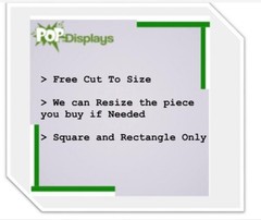 Lexan Polycarbonate Plastic Sheet Clear 1/16″ .060″ 12″ x 8″