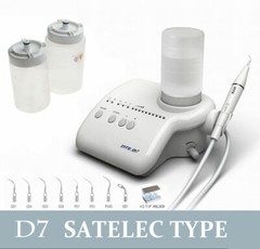 Original Woodpecker Dental Ultrasonic Scaler Piezo DTE D7 + 2 Bottles + 8 Tips