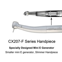 COXO Dental LED Handpiece Self Power High Speed Turbine E-generated LED NSK M4
