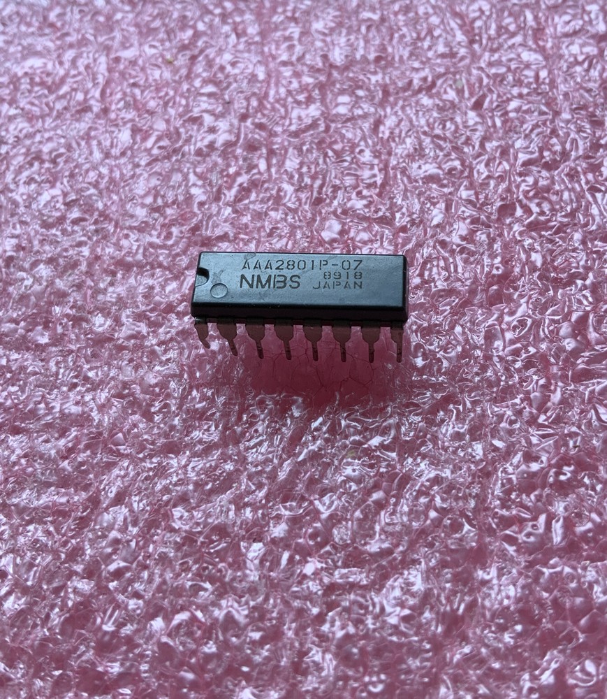 AAA2801P-07 NMBS RAM VINTAGE 1990 16-PIN DIP AAA2801P COLLECTIBLE – 2X Lot