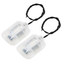 2Pcs Vibration Motors DC 12V 4000RPM Vibrating Motor W/ Shell&Wire 58x44x30mm