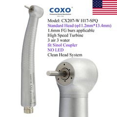 COXO High Speed Turbine LED Handpiece Self Power NSK QD-J Sinol 4 Hole Coupler