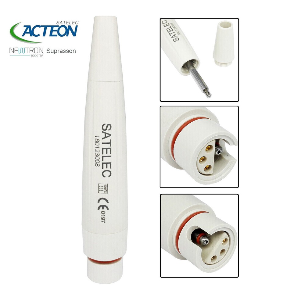 Dental Satelec ACTEON Suprasson P5 Piezo Handpiece Ultrasonic Scaler Tips H3 1S