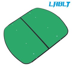 LABLT Green Tractor & Mower Tuff Top Canopy 52″× 52″ For 2″ x 2″ or 2″ x 3″ Rops