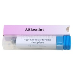 Askeadnt Dental High Speed Handpiece E-generator LED Fiber Optic Push 2 Hole 2-H