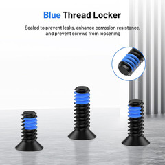 9Pcs Red Dot Screw Kit Includes 6-32 in 8mm/9.5mm/11mm for Red Dot Sight Opti…