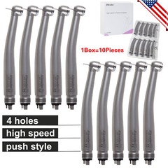 Askeadnt NSK Style Dental High Speed Handpiece Push Button Standard Head 4H *10
