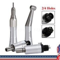 SANDENT Dental Slow Low Speed Handpiece Kit Push/Latch E-type 2/4Holes NSK Style