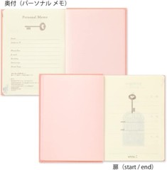 Midori 12901006 Diary 3 Years Consecutive Door Mini Pink JAPAN