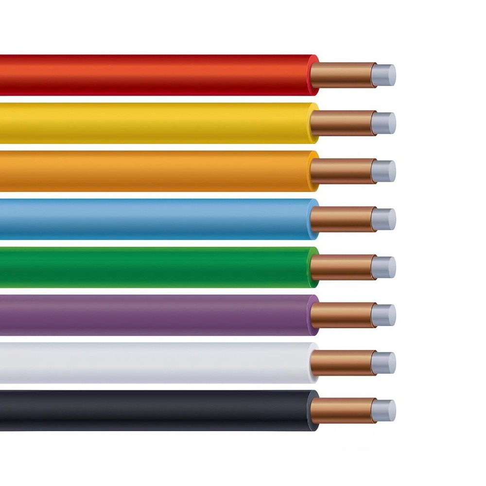 12 AWG Solid Copper Clad Steel PE-30 Tracer Wire HDHMWPE Insulation 30V