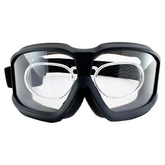 Epoch Eyewear Luca Over The Glasses Motorcycle Goggles Biker Anti-Fog Clear