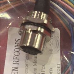 8 Lot – SHENZHEN RFCOMS M12 Sensor Connector Cable 30CM-12P M12-fe